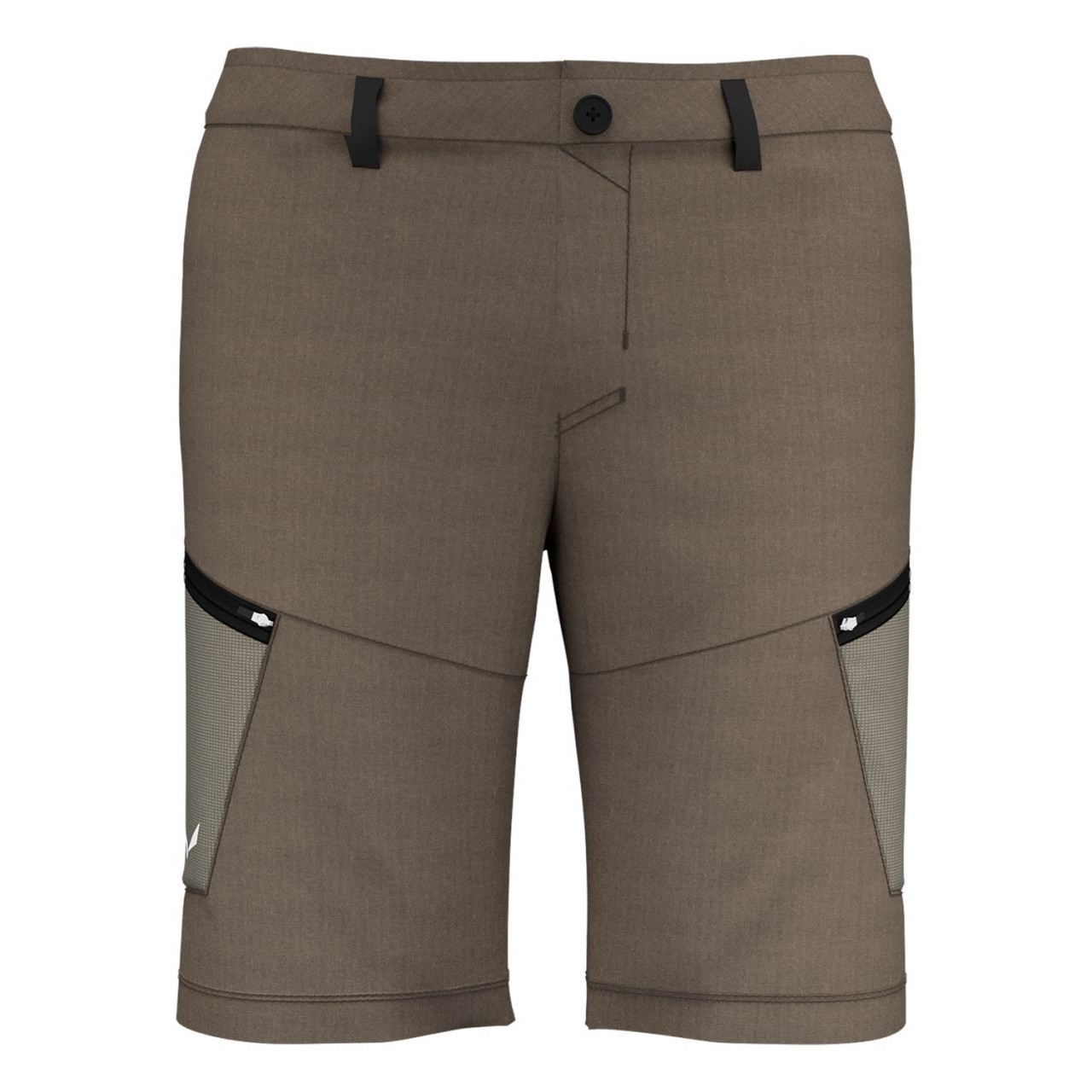 Salewa Men's Alpine Hemp Shorts Brown VHX-982601